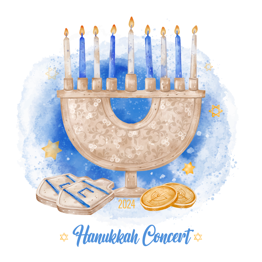 Coming Soon: 2024 Hanukkah Concert; Saturday, December 21